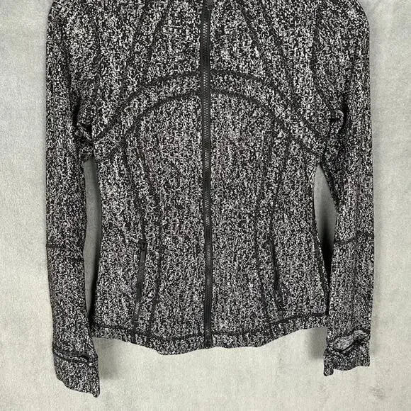 Lululemon Define Jacket Womens 6 Black Full Zip Sweatshirt Activewear Athletic - Picture 3 of 11